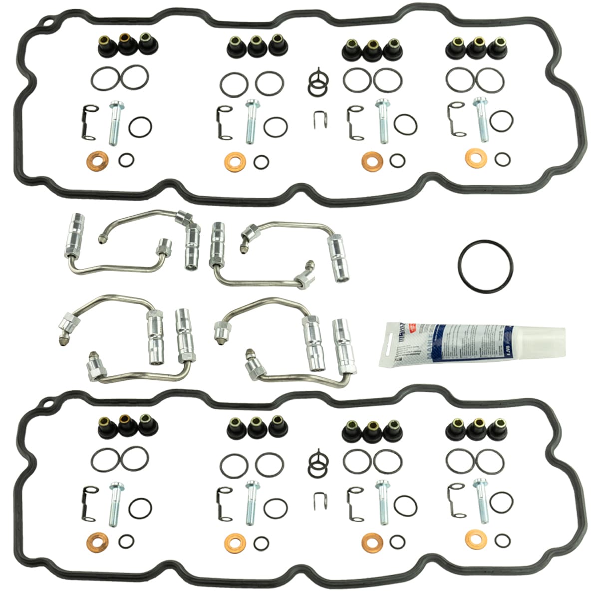 Industrial Injection Stock Bosch Reman 01 04 LB7 Injectors w Install Kit