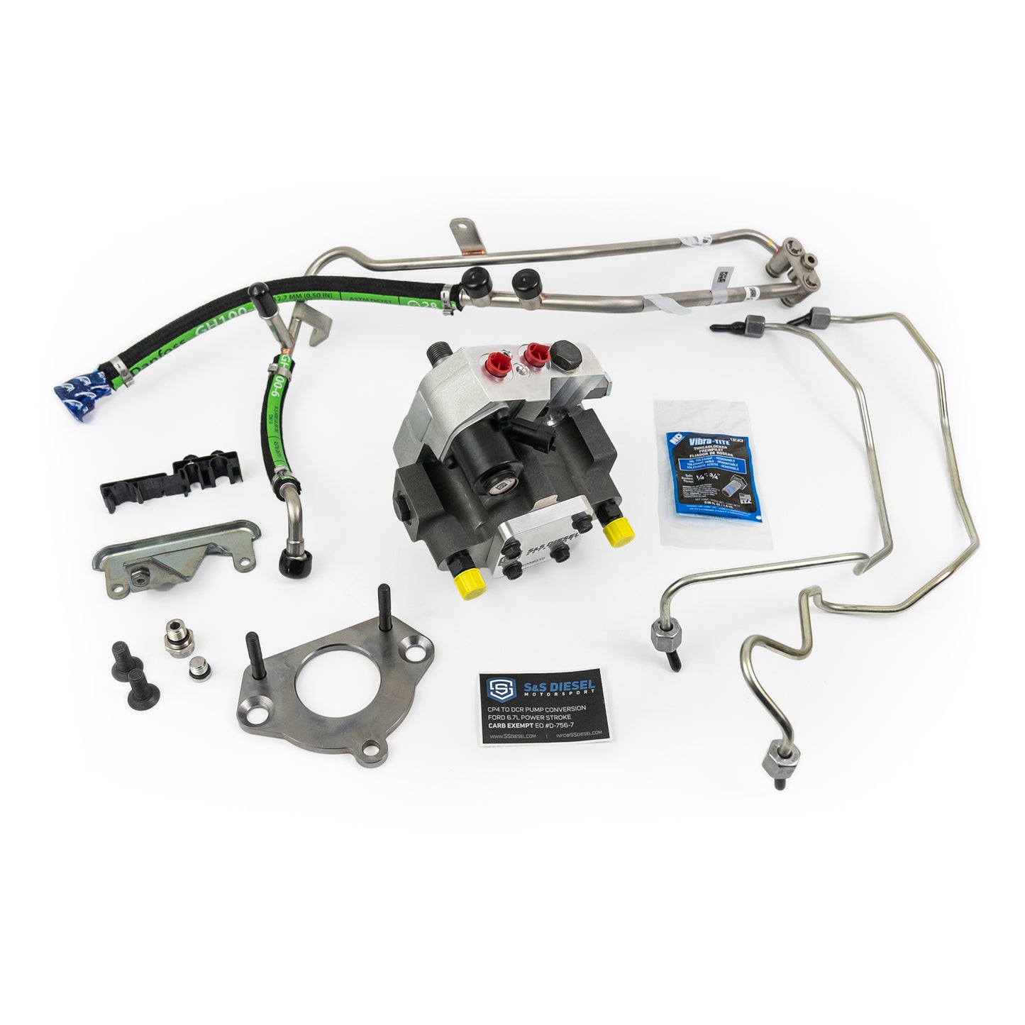 S&S SSfueled Ford 6.7L Power Stroke CP4 to DCR Pump Conversion (2011+)