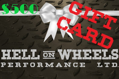 Hell On Wheels Performance Gift Cards