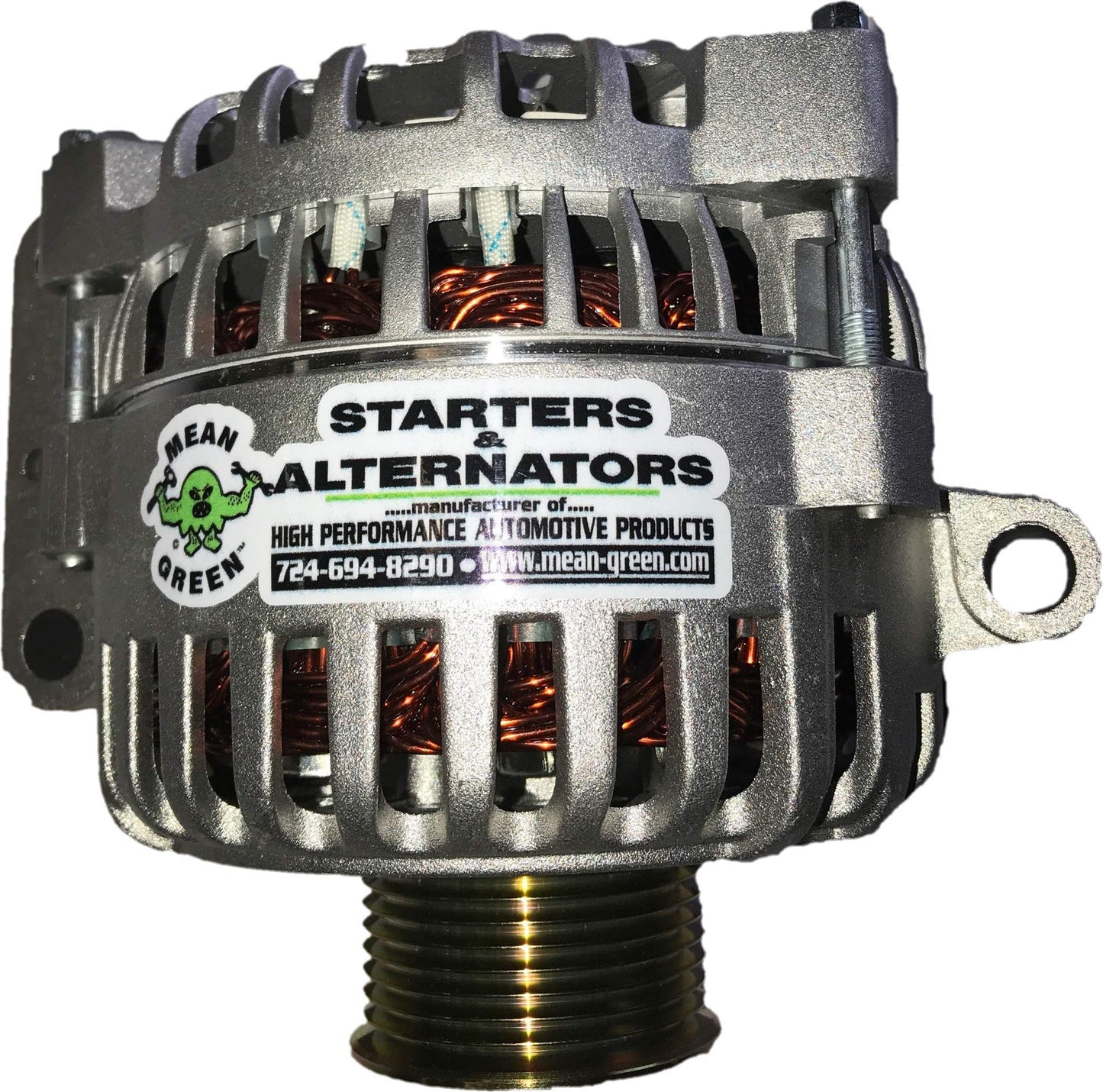 Mean Green Alternator for Powerstroke 6.0L Diesel 2006-2008: MG8478