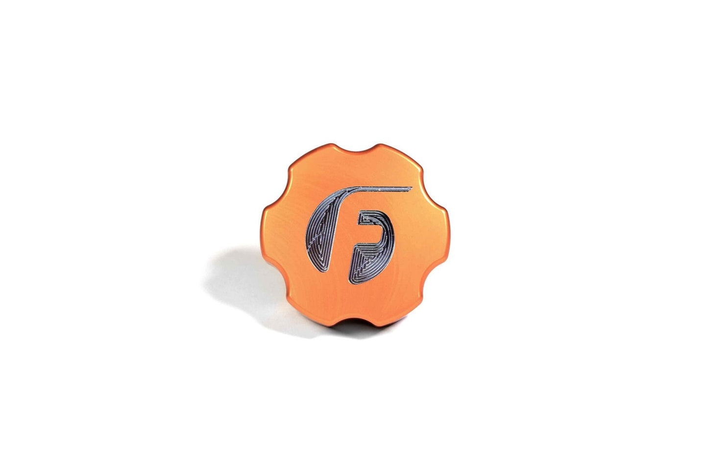 FPE-OC-CR-F-ORG Fleece Billet Oil Cap Cover for 2003+ Cummins (Orange) Hell On Wheels Canada